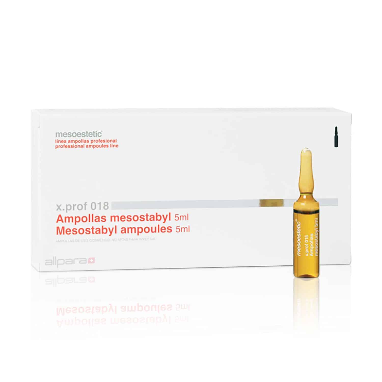 Mesoestetic X.prof 018 Mesostabyl Ampoules (20 X 5ml) Profyskin