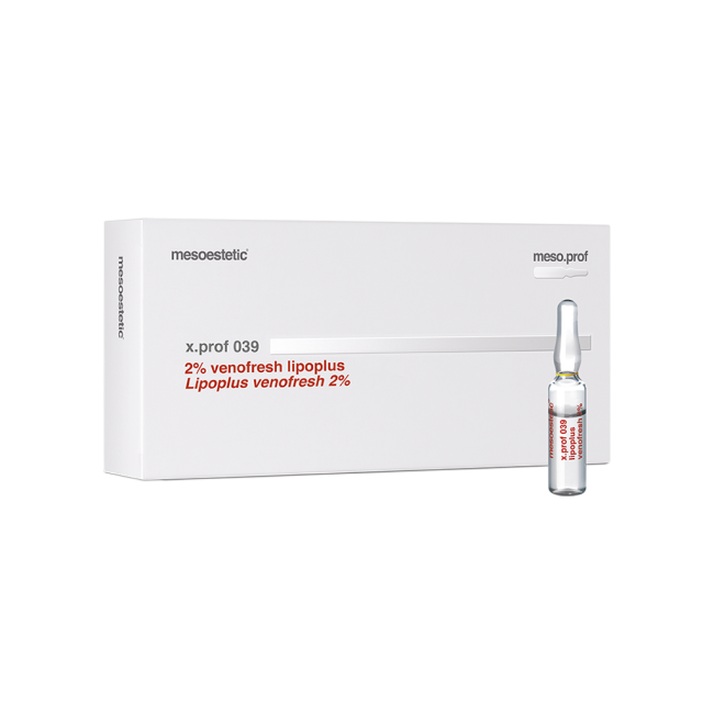 Mesoestetic X.prof 039 2% Venofresh Lipoplus (20 X 2ml)