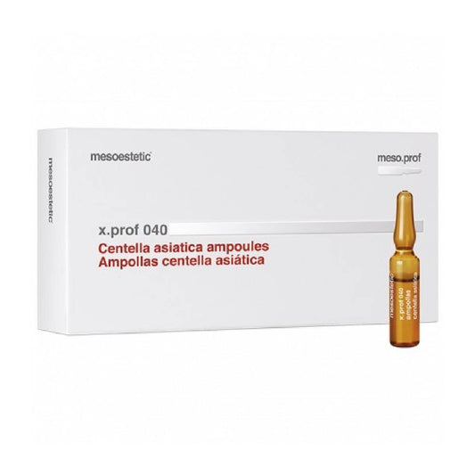 Mesoestetic X.prof 040 Centella Asiatica Ampoules (20 X 2ml)