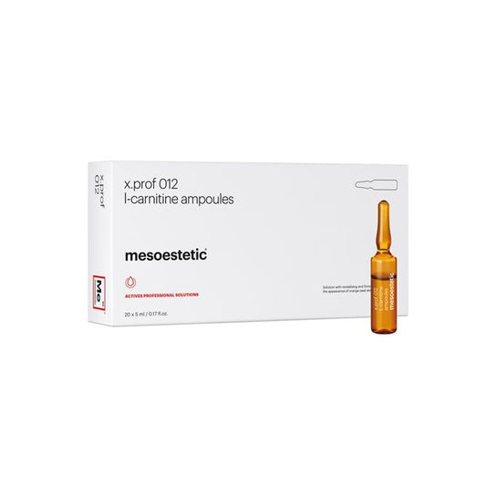 Mesoestetic X.prof 012 L-Carnitine Ampoules (20 X 5ml)
